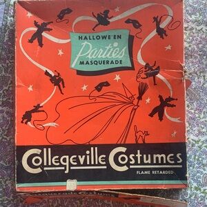 Collegeville Uncle Sam Original Halloween Costume in Box